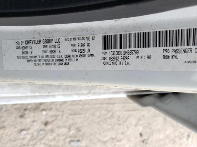 Photo 10 from auction – 2013 CHRYSLER 200 TOURIN with VIN 1C3CCBBB1DN525709