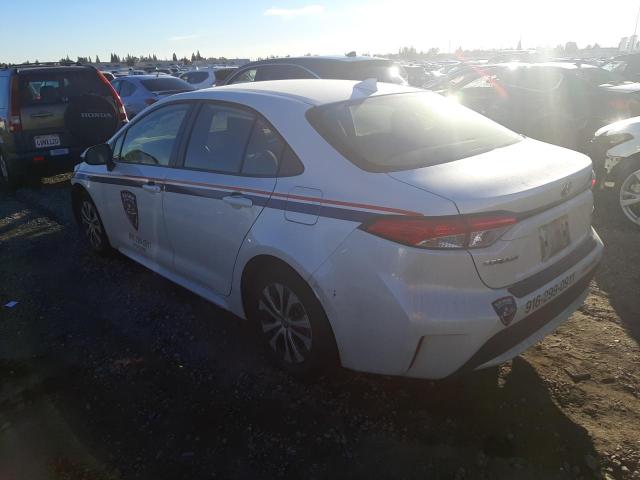 Photo 3 from auction – 2021 TOYOTA COROLLA LE with VIN JTDEAMDE7MJ000447
