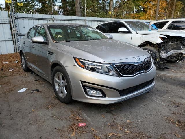 KIA OPTIMA LX 2015 with VIN KNAGM4A70F5527275 - Photo from auction