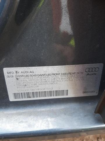 Photo 10 from auction – 2009 AUDI A4 PREMIUM with VIN WAUGF78K59A087653