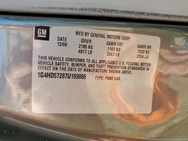 Photo 10 from auction – 2007 BUICK LUCERNE CX with VIN 1G4HD57287U169886
