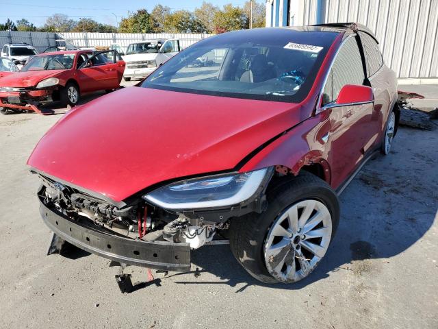 Photo 2 from auction – 2017 TESLA MODEL X with VIN 5YJXCBE26HF040334