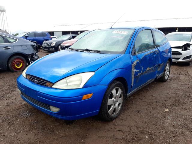 Photo 2 from auction – 2002 FORD FOCUS ZX3 with VIN 3FAFP313X2R223624