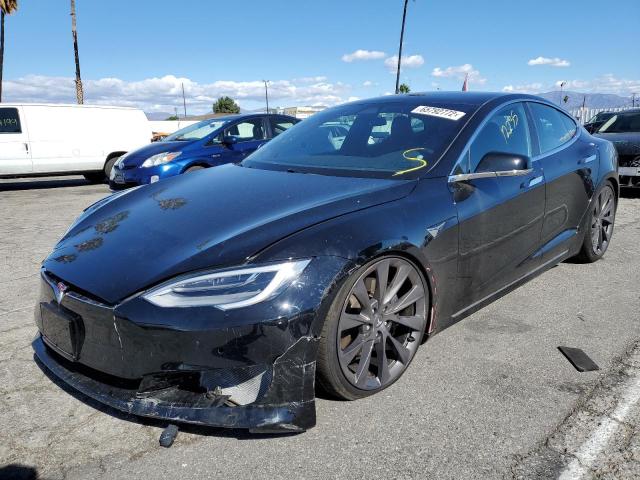 Photo 2 from auction – 2021 TESLA MODEL S with VIN 5YJSA1E22MF427497