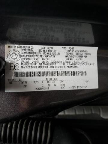 Photo 10 from auction – 2013 FORD FOCUS SE with VIN 1FADP3K20DL159687