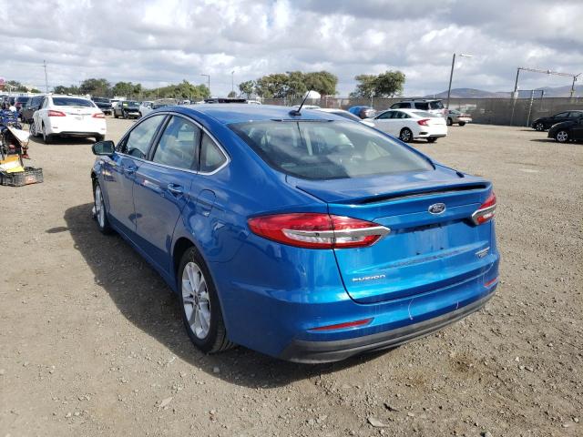 Photo 3 from auction – 2020 FORD FUSION TIT with VIN 3FA6P0SU9LR171118