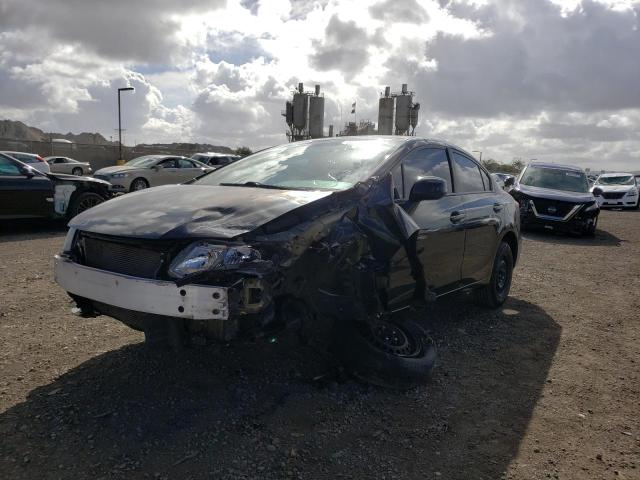Photo 2 from auction – 2013 HONDA CIVIC LX with VIN 2HGFB2F51DH587377