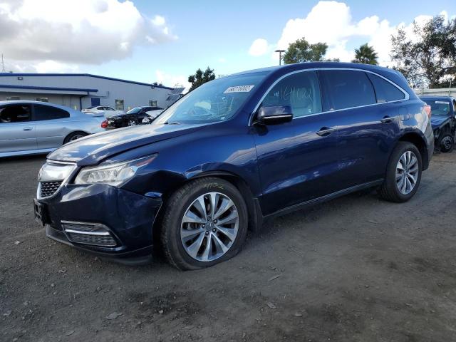 Photo 2 from auction – 2015 ACURA MDX TECHNO with VIN 5FRYD4H48FB007745