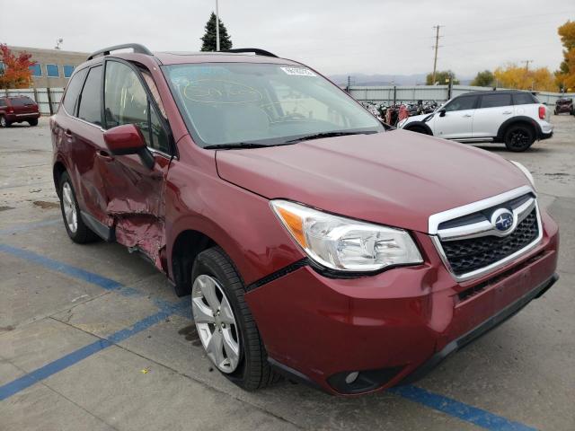 SUBARU FORESTER 2 2015 with VIN JF2SJAHC9FH472882 - Photo from auction