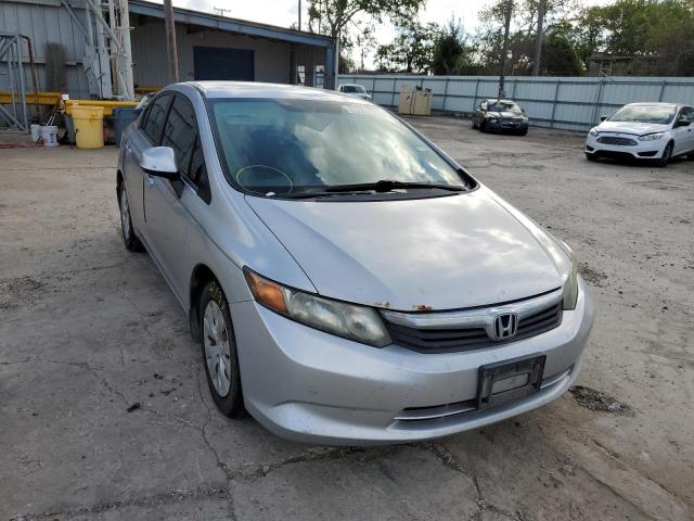 HONDA CIVIC LX 2012 with VIN 19XFB2E56CE064480 - Photo from auction