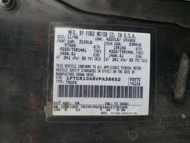 Photo 10 from auction – 1997 FORD RANGER with VIN 1FTCR10A8VPA38852