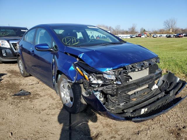 KIA FORTE LX 2018 with VIN 3KPFK4A79JE190221 - Photo from auction