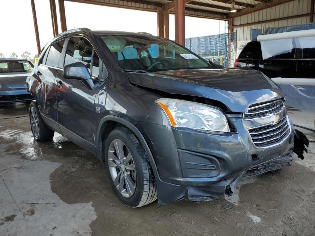 CHEVROLET TRAX 1LT 2016 with VIN 3GNCJLSBXGL129619 - Photo from auction