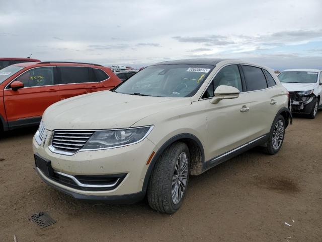 Photo 2 from auction – 2016 LINCOLN MKX RESERV with VIN 2LMTJ8LR5GBL66371