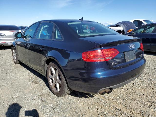 Photo 3 from auction – 2009 AUDI A4 2.0T QU with VIN WAULF78K99N017595
