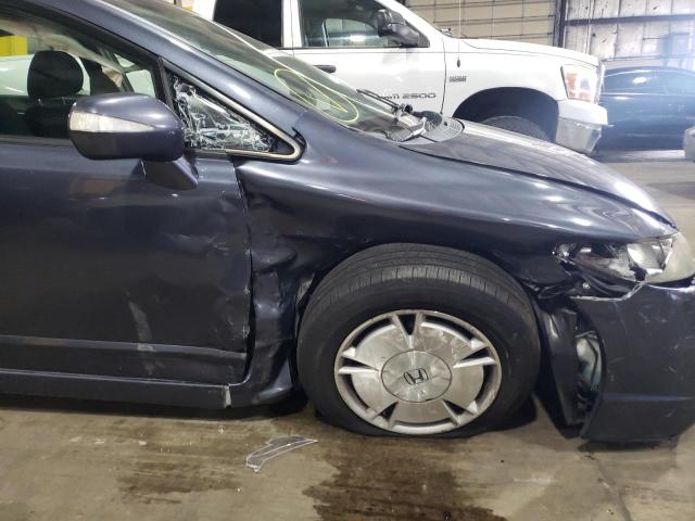 Photo 9 from auction – 2010 HONDA CIVIC HYBR with VIN JHMFA3F24AS005658