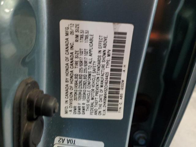 Photo 10 from auction – 2012 HONDA CR-V EX with VIN 2HKRM4H52CH634405