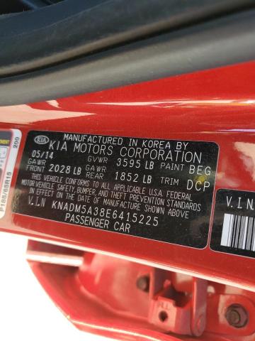 Zdjęcie 10 z aukcji – 2014 KIA RIO LX z VIN KNADM5A38E6415225