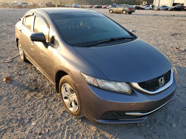 HONDA CIVIC LX 2014 with VIN 19XFB2F53EE078337 - Photo from auction