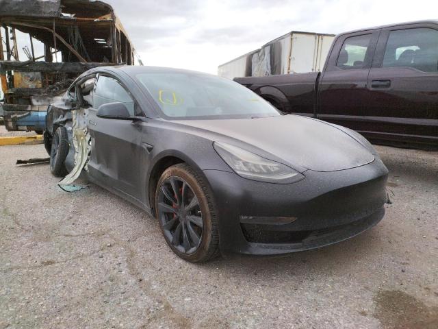 TESLA MODEL 3 2020 with VIN 5YJ3E1EB3LF742249 - Photo from auction