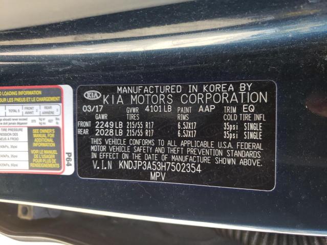 Photo 10 from auction – 2017 KIA SOUL + with VIN KNDJP3A53H7502354