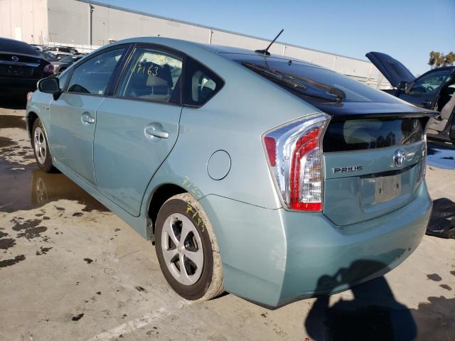Photo 3 from auction – 2015 TOYOTA PRIUS with VIN JTDKN3DU4F1951166