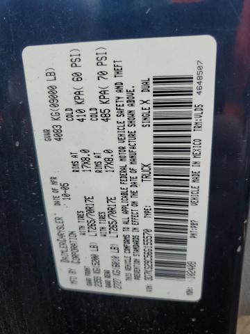 Zdjęcie 10 z aukcji – 2006 DODGE RAM 2500 z VIN 3D7KS29C56G155570