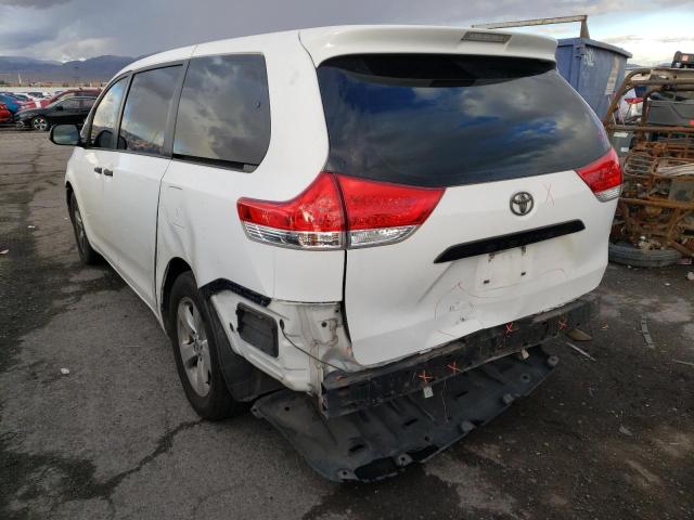 Photo 3 from auction – 2012 TOYOTA SIENNA with VIN 5TDZK3DC6CS186801
