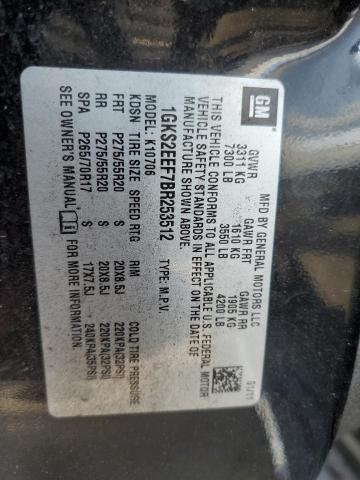 Foto 10 de la subasta – 2011 GMC YUKON DENA con VIN 1GKS2EEF7BR253512