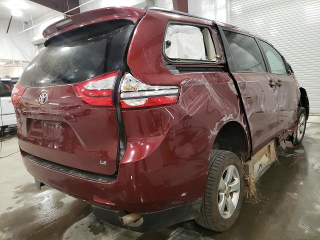 Photo 4 from auction – 2015 TOYOTA SIENNA LE with VIN 5TDKK3DC2FS589292