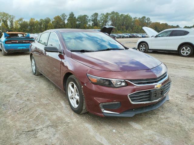 Photo 1 from auction – 2016 CHEVROLET MALIBU LS with VIN 1G1ZB5ST0GF301731