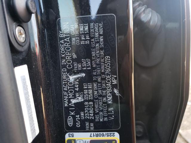 Photo 10 from auction – 2014 KIA SPORTAGE B with VIN KNDPB3AC0E7605119