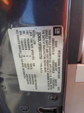 Photo 10 from auction – 2008 CHEVROLET EQUINOX LS with VIN 2CNDL13F386010759