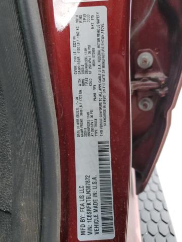 Photo 10 from auction – 2020 RAM 1500 LONGH with VIN 1C6SRFKT6LN387872