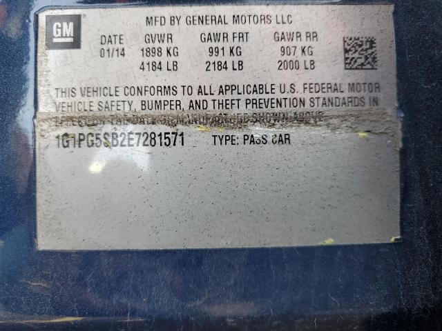 Photo 10 from auction – 2014 CHEVROLET CRUZE LTZ with VIN 1G1PG5SB2E7281571