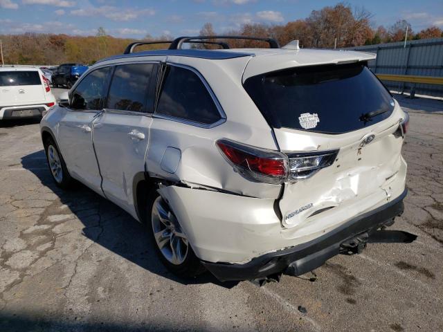 Photo 3 from auction – 2015 TOYOTA HIGHLANDER with VIN 5TDDKRFH7FS081422