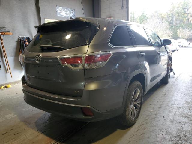 Photo 4 from auction – 2015 TOYOTA HIGHLANDER with VIN 5TDZKRFH0FS085253