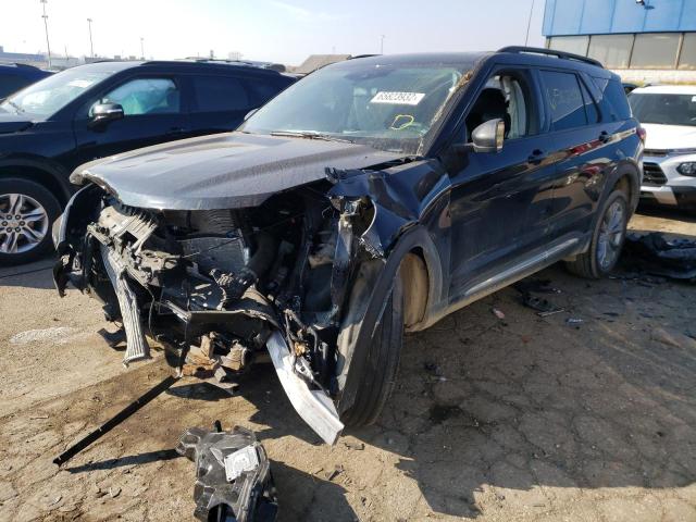 Photo 2 from auction – 2021 FORD EXPLORER X with VIN 1FMSK8DH4MGB94526