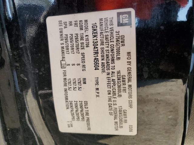Photo 10 from auction – 2007 GMC YUKON with VIN 1GKEK13047R145604