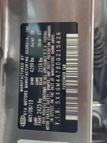 Photo 10 from auction – 2013 KIA OPTIMA LX with VIN 5XXGM4A78DG215426