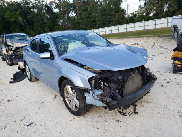 DODGE AVENGER SX 2013 with VIN 1C3CDZCB9DN590327 - Photo from auction