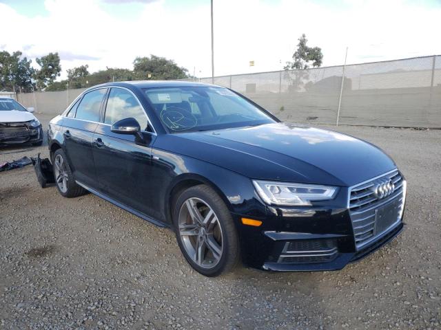 AUDI A4 PREMIUM 2018 with VIN WAULMAF40JA099865 - Photo from auction