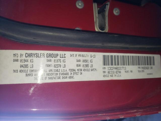 Photo 10 from auction – 2013 DODGE DART SE with VIN 1C3CDFAA0DD317713