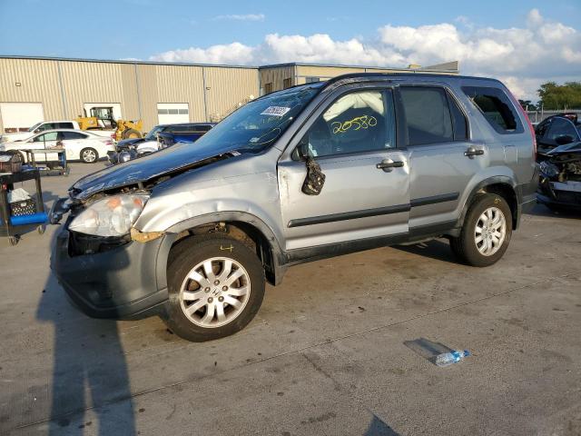 HONDA CR-V EX 2006 with VIN JHLRD78896C018294 - Photo from auction