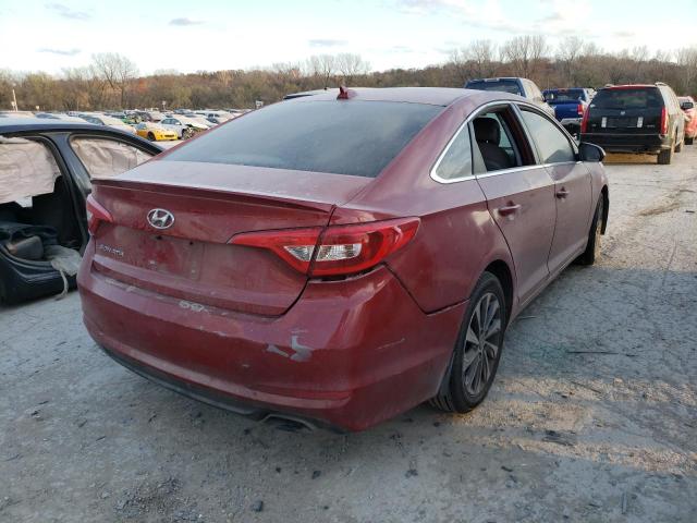 Photo 4 from auction – 2017 HYUNDAI SONATA SE with VIN 5NPE24AF4HH498339