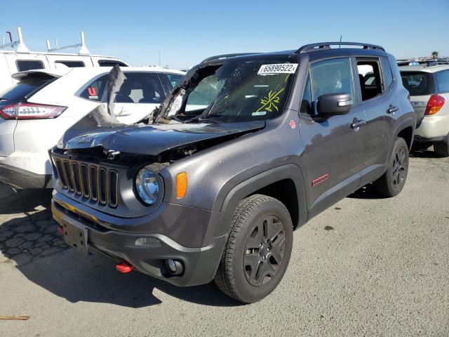 Photo 2 from auction – 2018 JEEP RENEGADE T with VIN ZACCJBCB6JPH59699