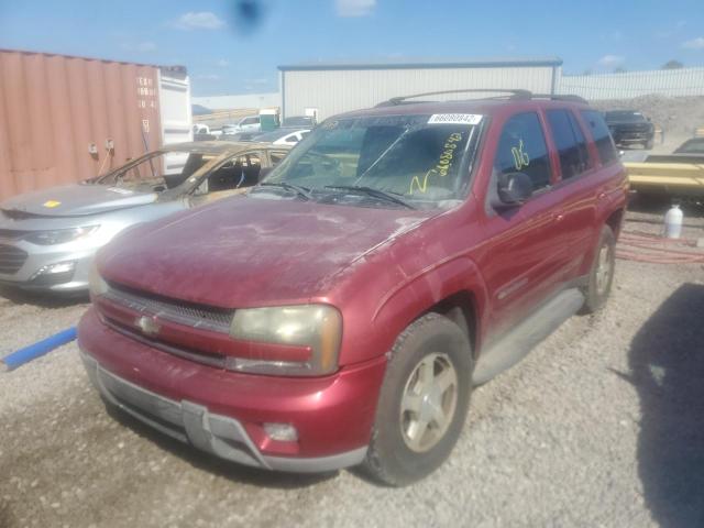 Photo 2 from auction – 2003 CHEVROLET TRAILBLAZE with VIN 1GNDS13S532285986