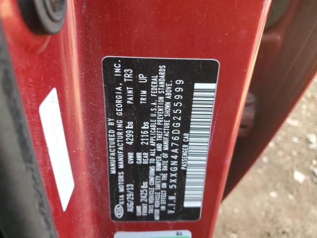 Photo 10 from auction – 2013 KIA OPTIMA EX with VIN 5XXGN4A76DG255999