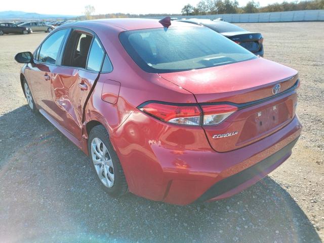Photo 3 from auction – 2021 TOYOTA COROLLA LE with VIN 5YFEPMAEXMP265989