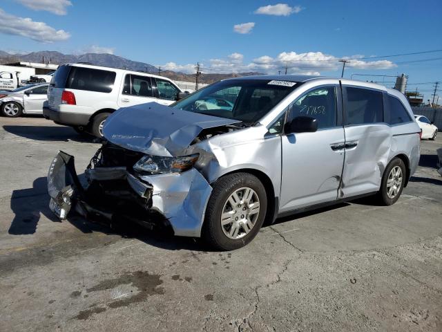 Photo 2 from auction – 2013 HONDA ODYSSEY LX with VIN 5FNRL5H20DB024095